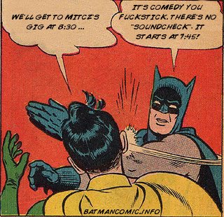 Comedy is Punctual!