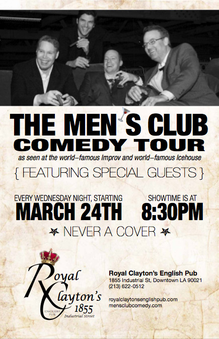 Men's Club Comedy Tour Men's Club Comedy Tour